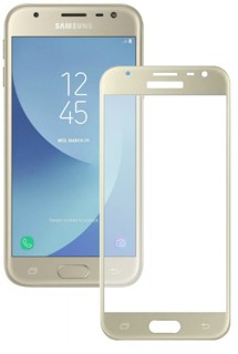 Vmax tvrzené sklo pro Samsung Galaxy J3 2017 Full-Frame zlaté