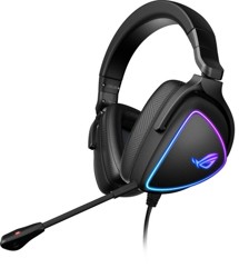 ASUS ROG Delta S drátová herní sluchátka s mikrofonem černá