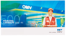 OMV poukázka v hodnotě 500,- Kč - PROMO