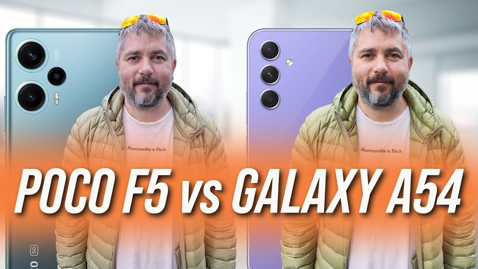 POCO F5 vs Samsung Galaxy A54: Kdo s koho ve střední třídě?