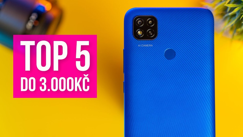 TOP 5 mobilů do 3.000Kč, které právě doporučuju! - [podzim/zima 2020]