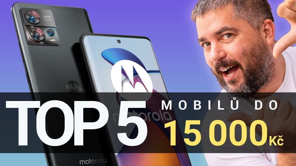TOP 5 mobilů do 15 000 Kč, které právě doporučuju! - [podzim/zima 2022]