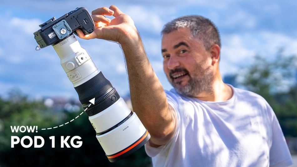 Tohle dokáže 600mm objektiv Sony. A váží necelé kilo!