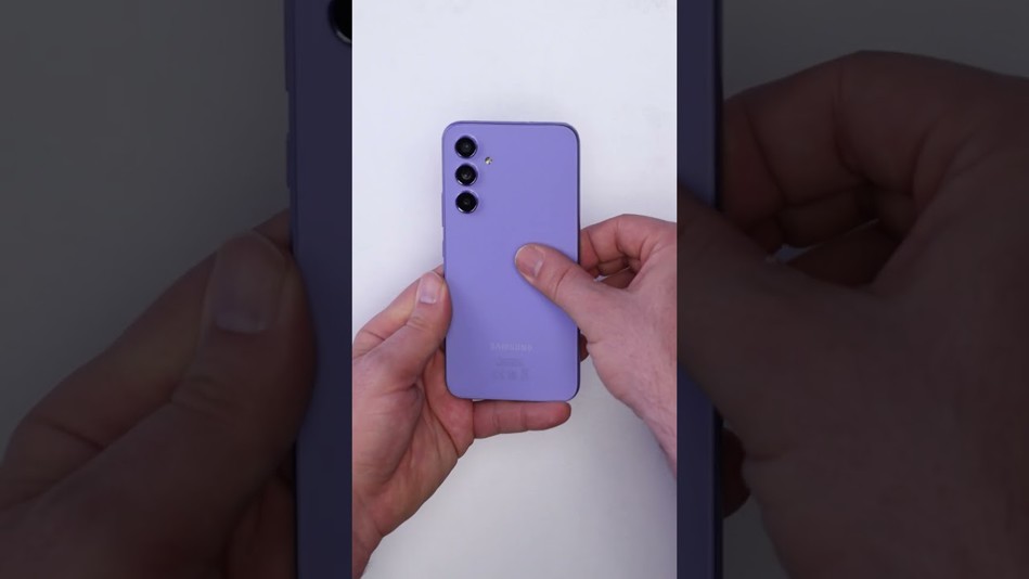 Samsung Galaxy A54 ASMR Unboxing #shorts #samsung #galaxya54