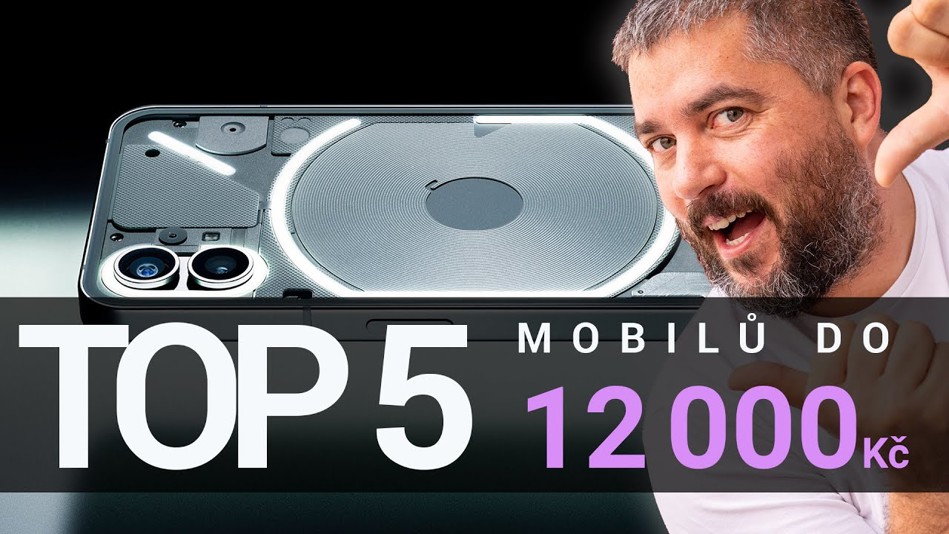 TOP 5 mobilů do 12 000 Kč, které právě doporučuju! - [podzim/zima 2022]