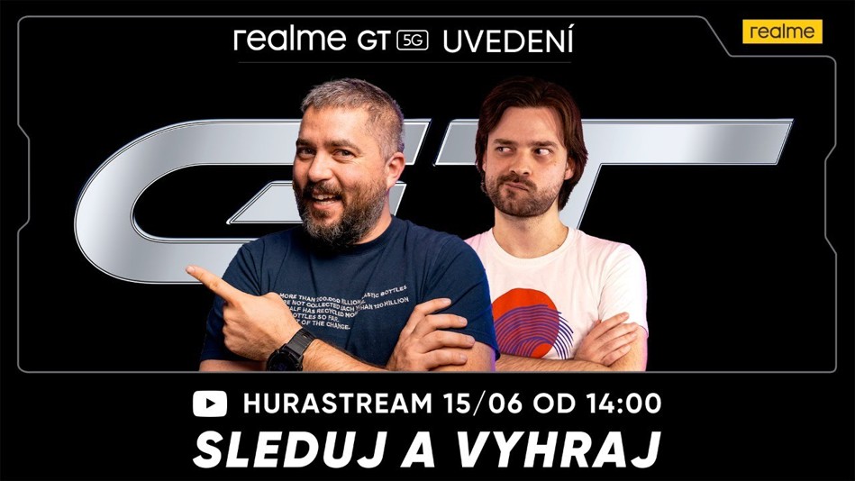 HURÁ STREAM #142 Realme GT se představuje v ČR!