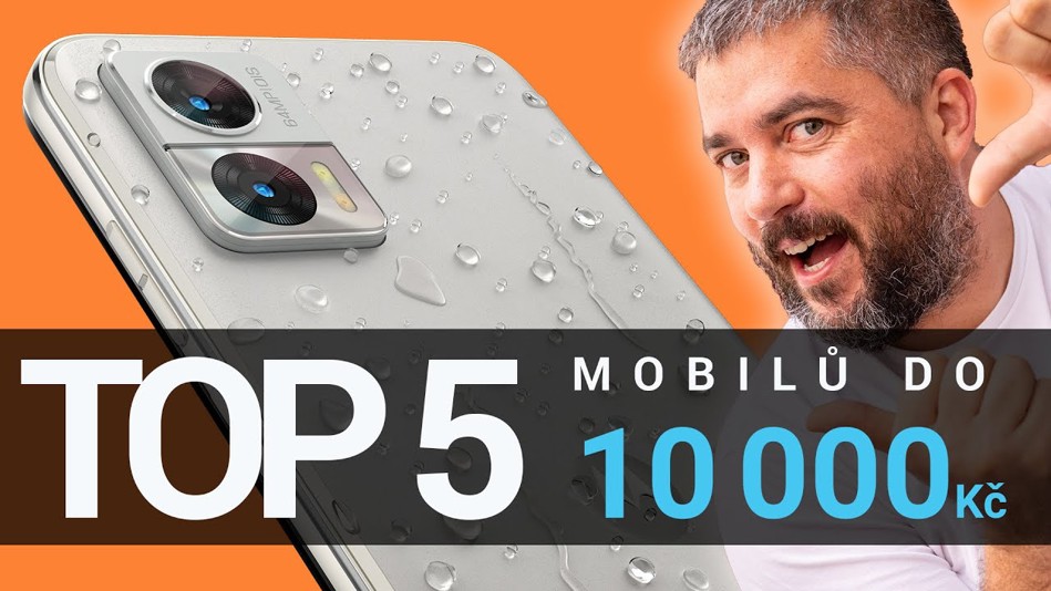 TOP 5 mobilů do 10 000 Kč, které právě doporučuju! - [podzim/zima 2022]