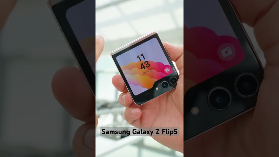Samsung Galaxy Z Flip5 #shorts #galaxyzflip5 #galaxyunpacked