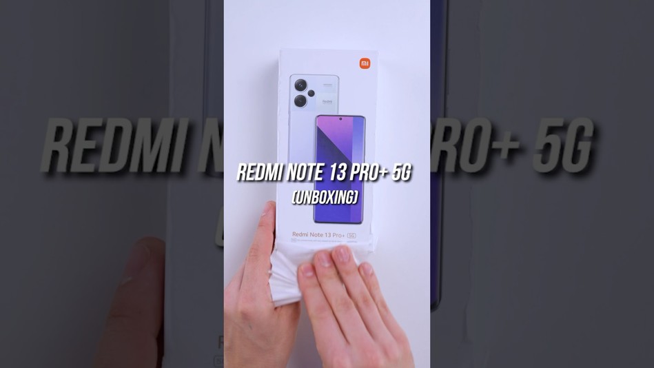 Rozbaluji Redmi Note 13 Pro+ 5G. Vaše první dojmy? #redminote13series #redminote13proplus5g #xiaomi