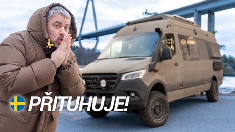 Jedu za polární kruh a už první den přituhuje!