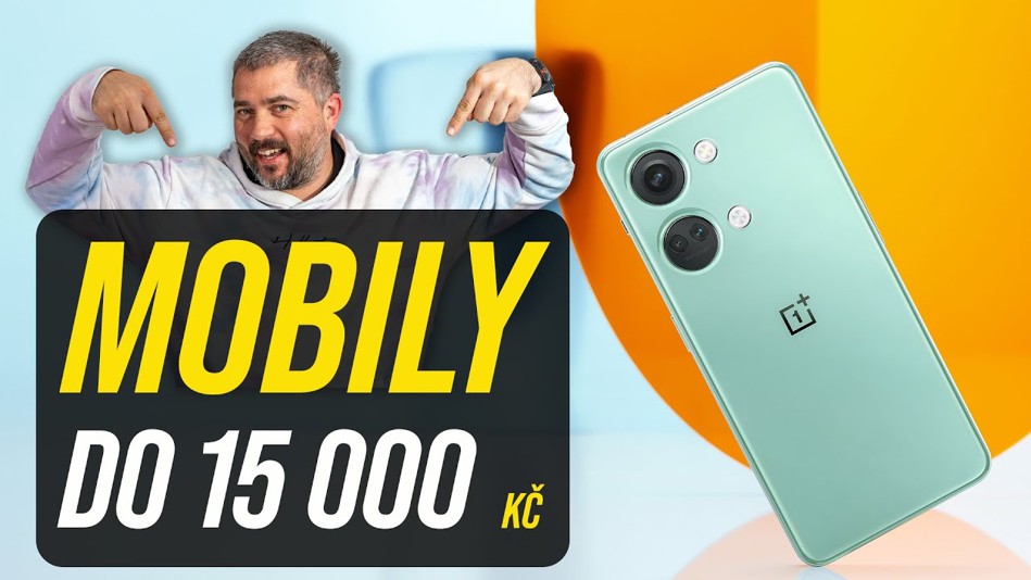 TOP 5 mobilů do 15 000 Kč, které právě doporučuju! - [podzim/zima 2023]