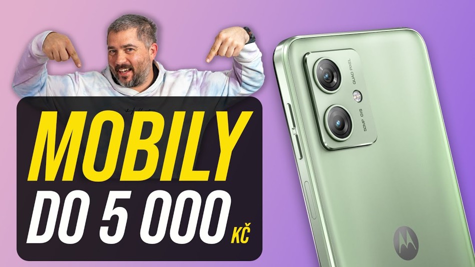 TOP 5 mobilů do 5 000 Kč, které právě doporučuju! - [podzim/zima 2023]