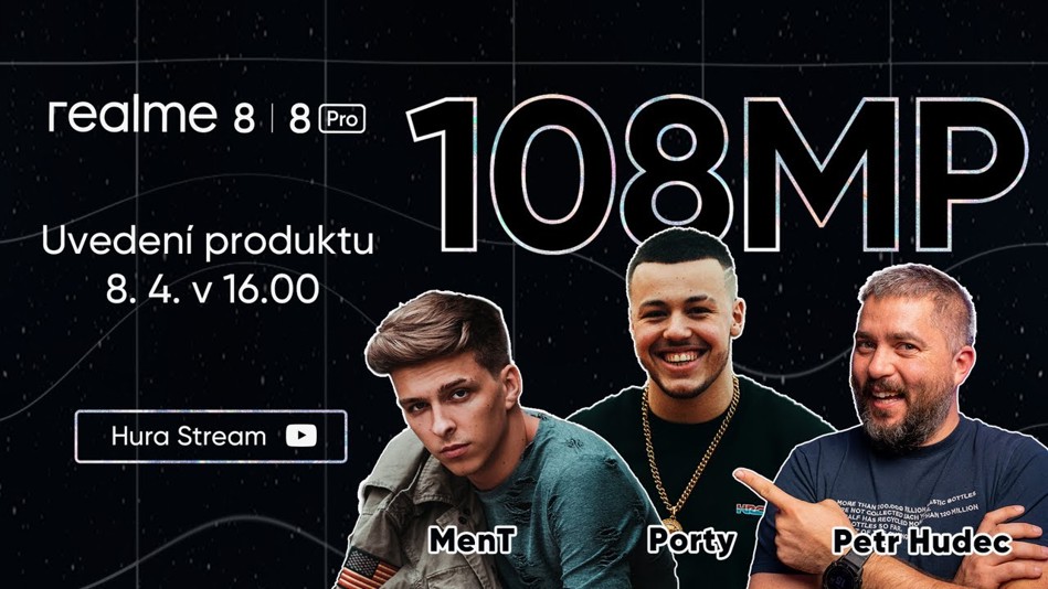 HURÁ STREAM #133 Realme 8 a Realme 8 Pro s MenTem a Portym!