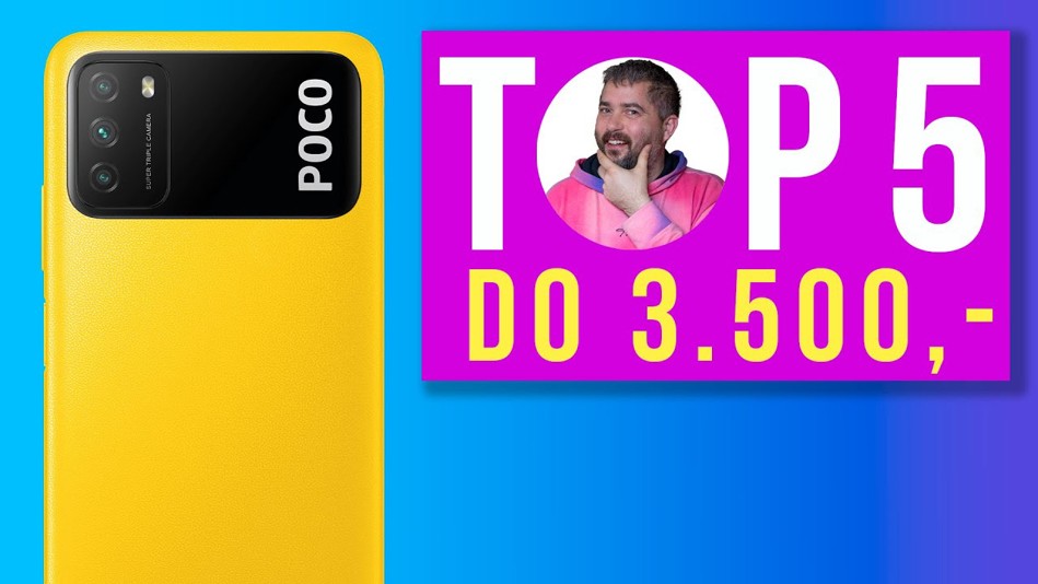 TOP 5 mobilů do 3.500 Kč, které právě doporučuju! - [jaro/léto 2021]