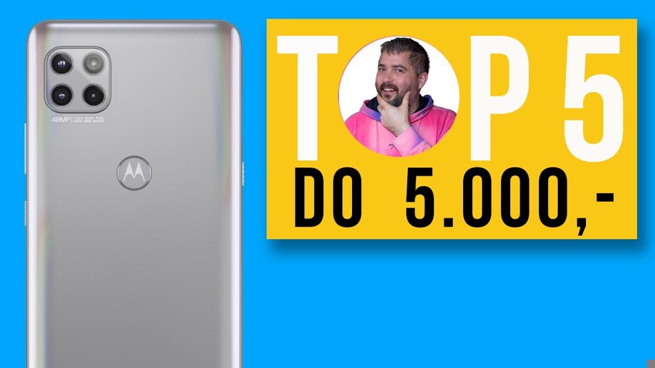 TOP 5 mobilů do 5.000 Kč, které právě doporučuju! - [jaro/léto 2021]