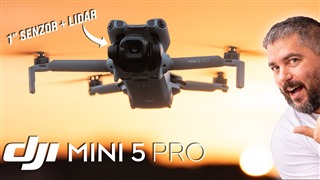 Mega Upgrade DJI Mini 5 Pro! LiDAR a 1" senzor pod 250 g? WOW!