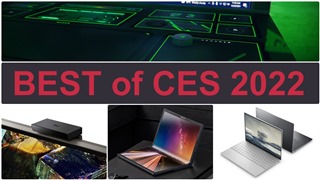 CES 2022 ve zkratce! Ohebný ASUS, bláznivě futuristický Dell či herní stůl Razer
