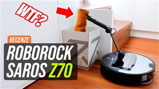 Uklidí po tobě i smradlavé fusekle: Roborock Saros Z70 | Recenze