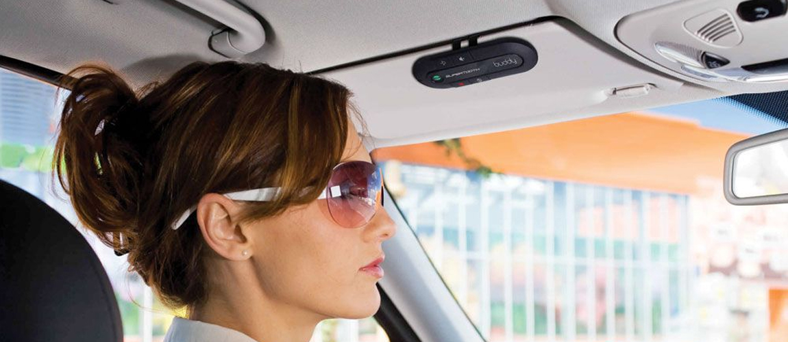 SuperTooth BUDDY Bluetooth handsfree do auta černé