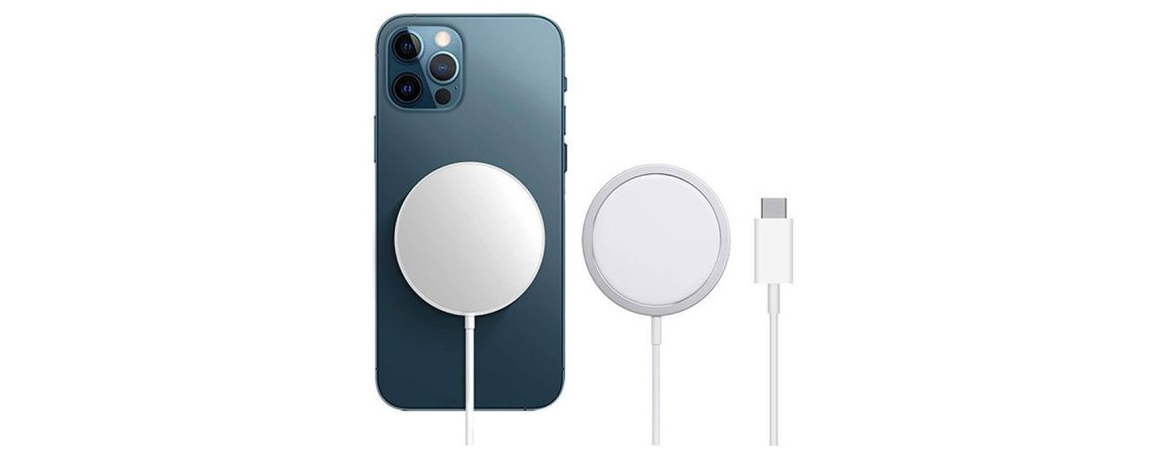 Apple MagSafe Charge bezdrátová nabíjeka bílá