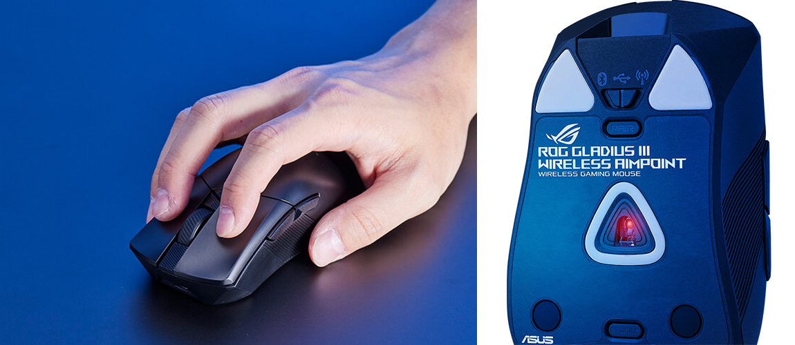 ASUS ROG GLADIUS III Wireless Aimpoint bezdrátová herní myš