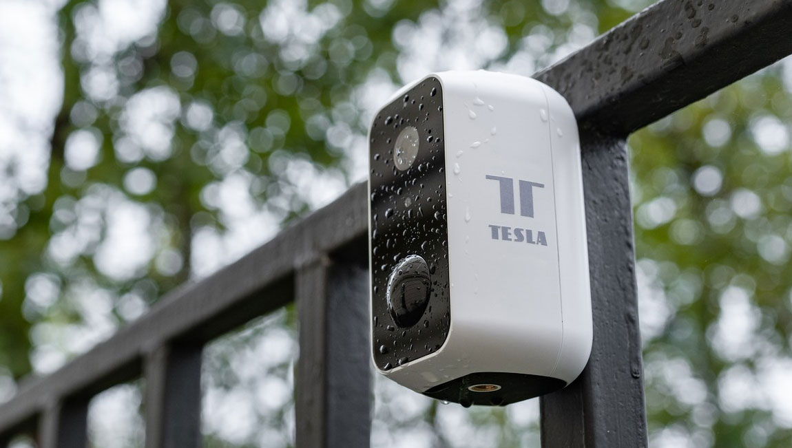 Tesla Smart Camera PIR Battery chytrá venkovní kamera bílá