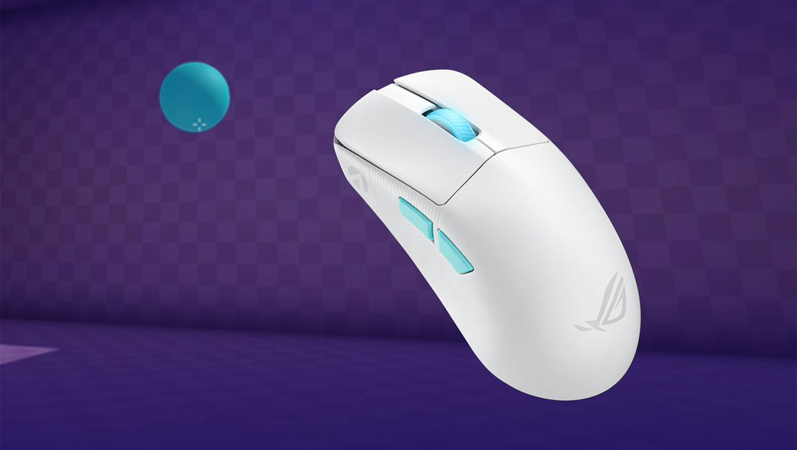 ASUS ROG Harpe Ace Aim Lab Edition bezdrátová herní myš černá