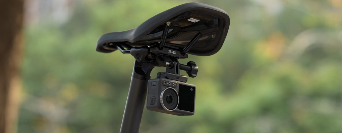 DJI Osmo Action Bike Seat Rail Mount