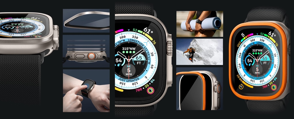 Spigen Slim Pro Glass Apple Watch Ultra