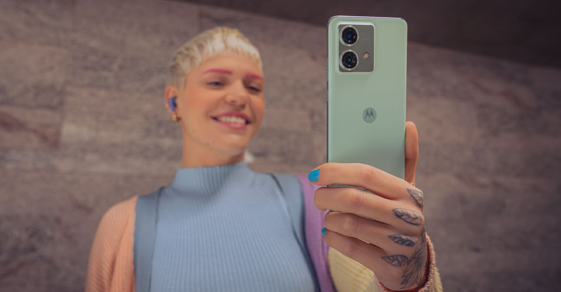 Motorola EDGE 40 Neo PANTONE Soothing Sea (Vegan Leather)