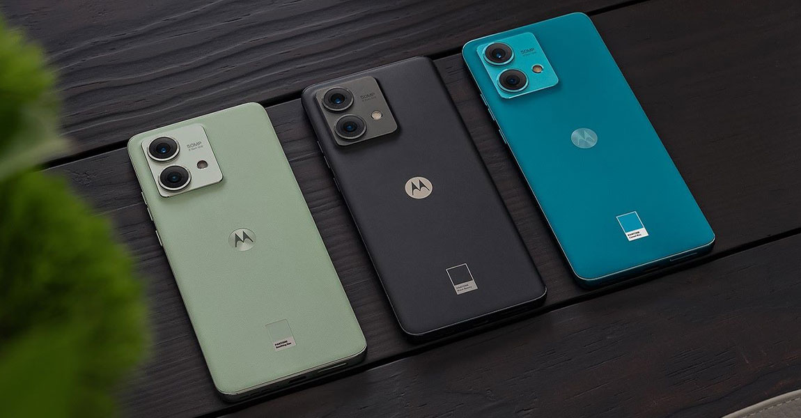 Motorola EDGE 40 Neo PANTONE Soothing Sea (Vegan Leather)