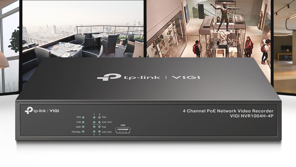 TP-Link VUGU NVR1004H-4P