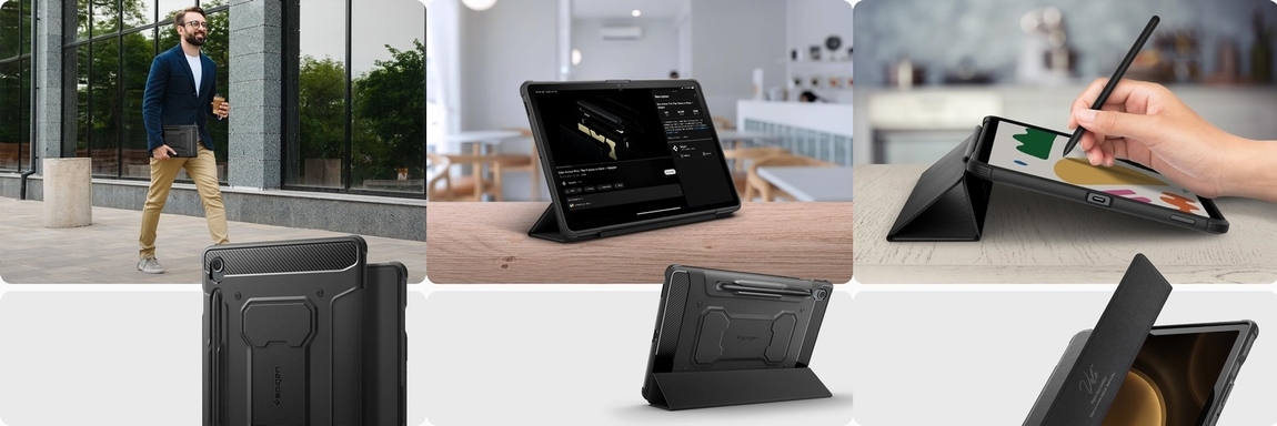 Spigen Rugged Amor Pro Tab S9 FE