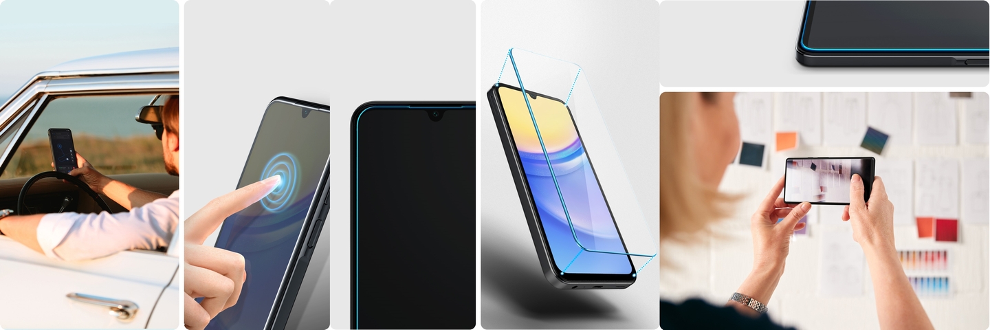 Spigen Slim Glass Slim Galaxy A25 / A15