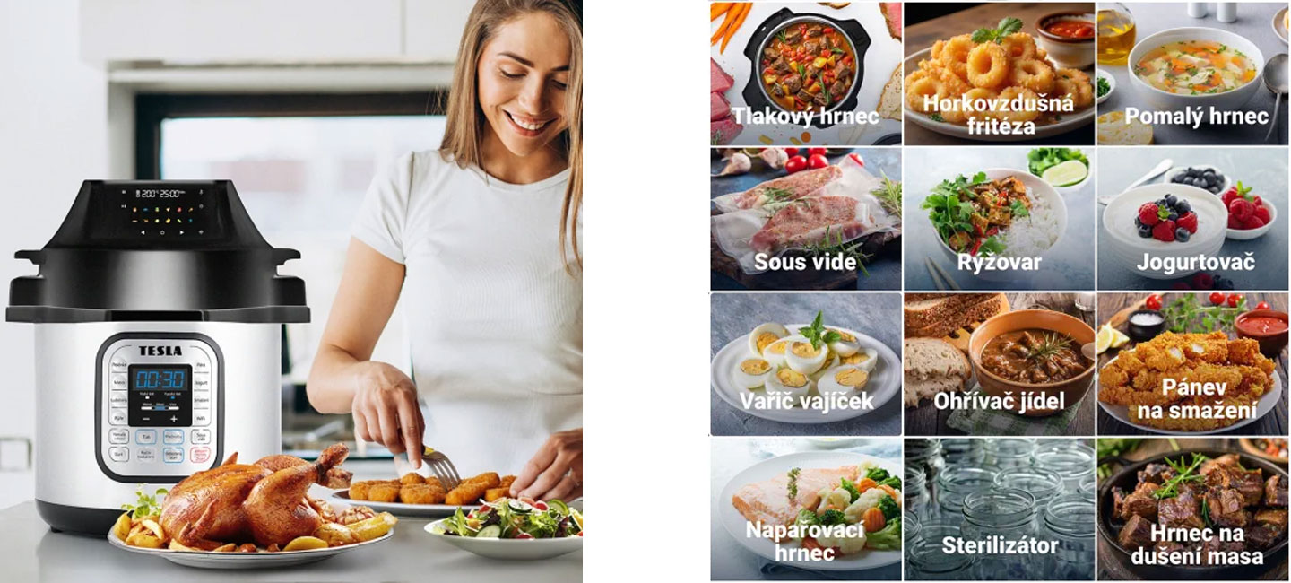 TESLA EliteCook K70 WiFi Duo