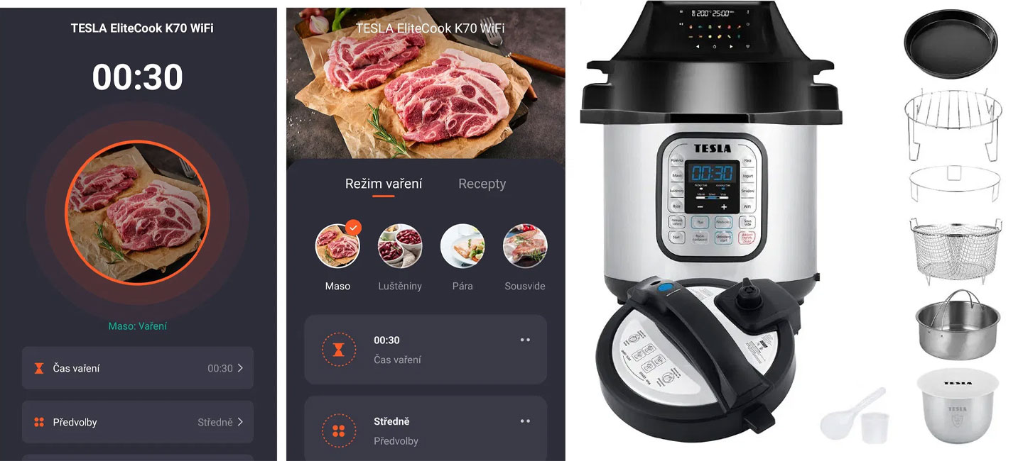 TESLA EliteCook K70 WiFi Duo