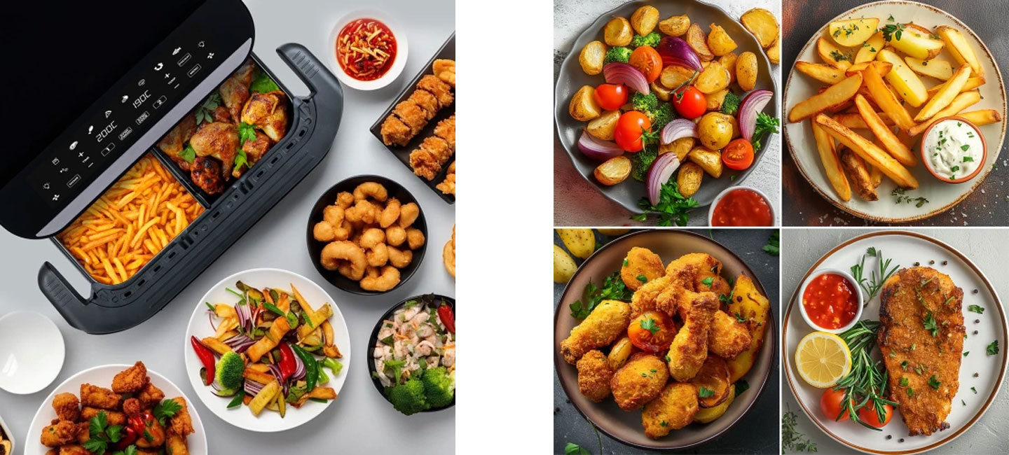 TESLA AirCook FlexiZone Q570 XXL