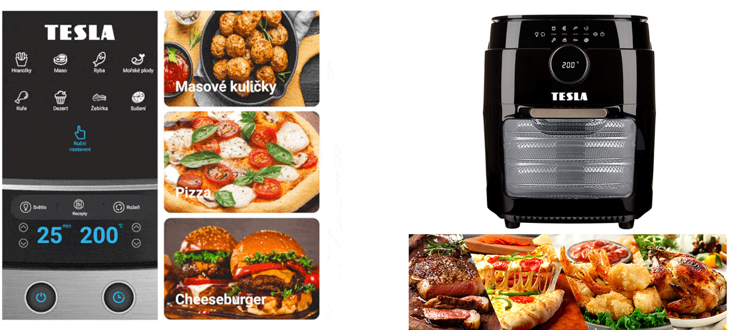 TESLA AirCook & Grill QG800 WiFi