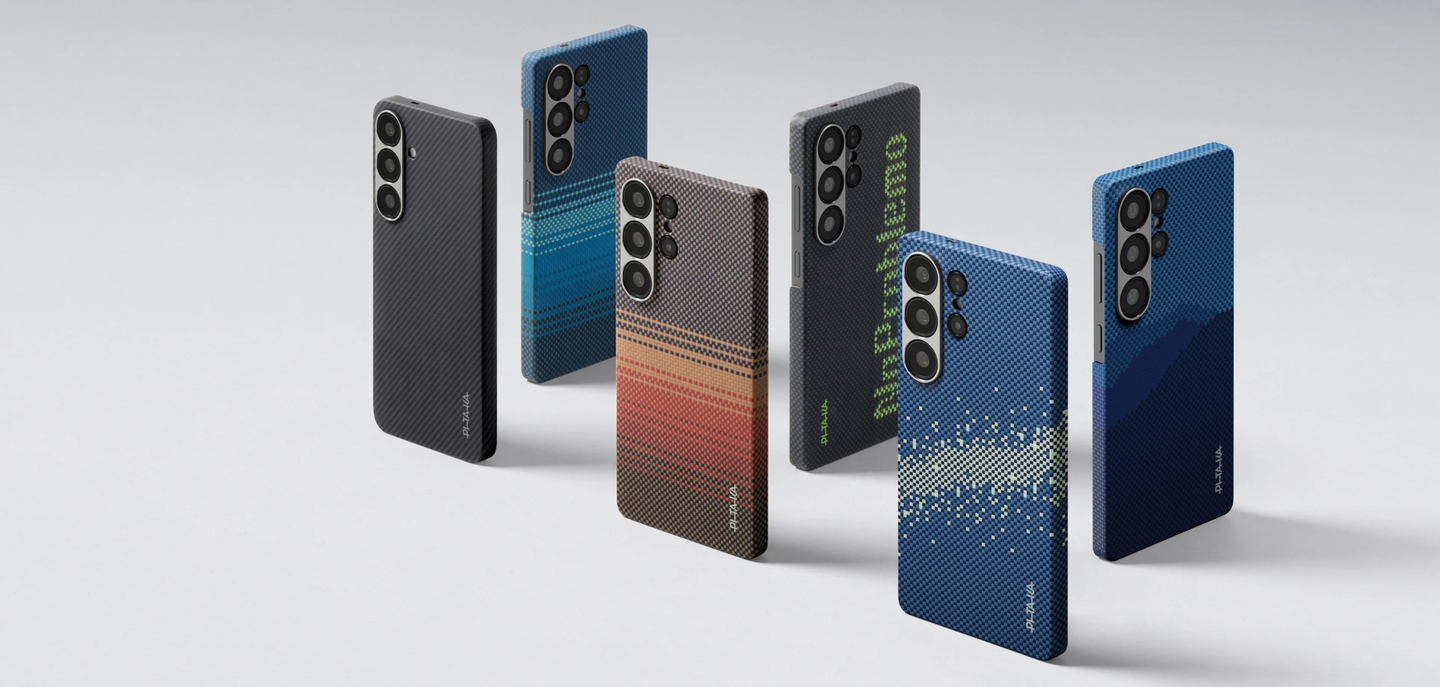 Pitaka Tactile Woven Samsung Galaxy S25+