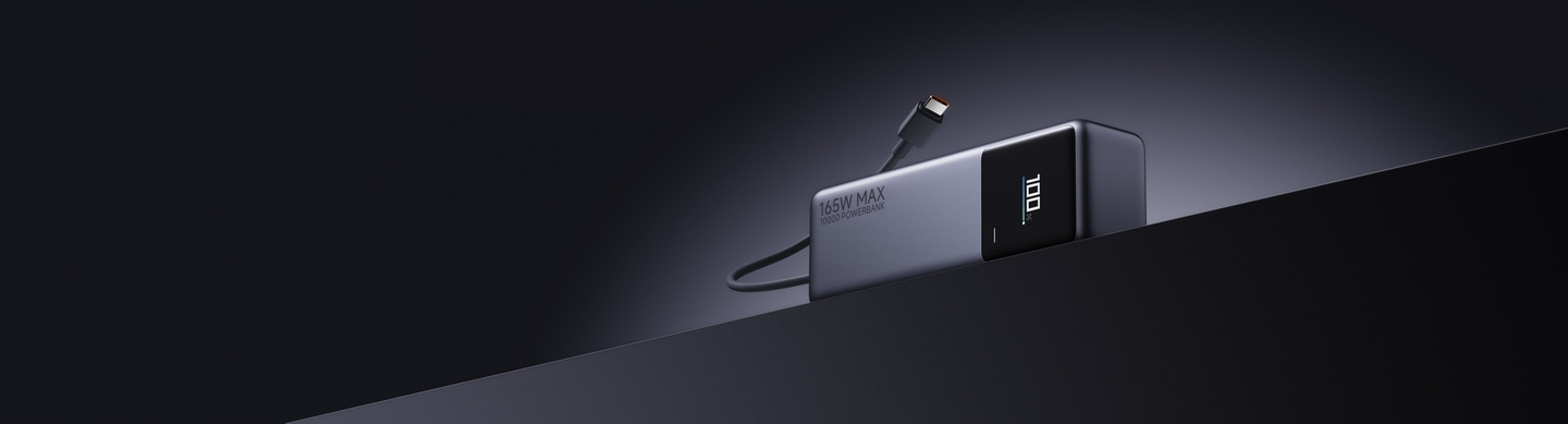 Xiaomi Power Bank 165W 10000mAh w/ Integrated Cable