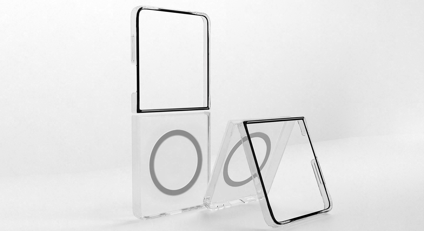 Samsung Clear Magnet Case Flip7