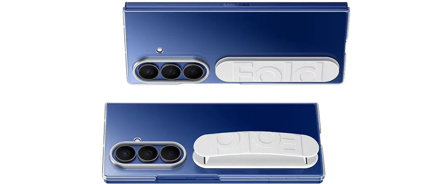 Samsung Galaxy Z Fold7 Clear Grip Case