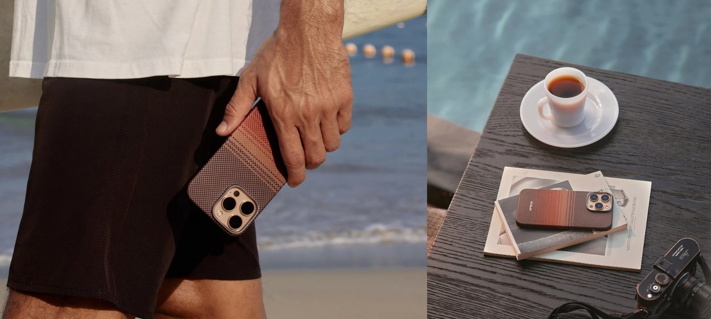 Pitaka Tactile Woven PitaTap iPhone 16 Pro series