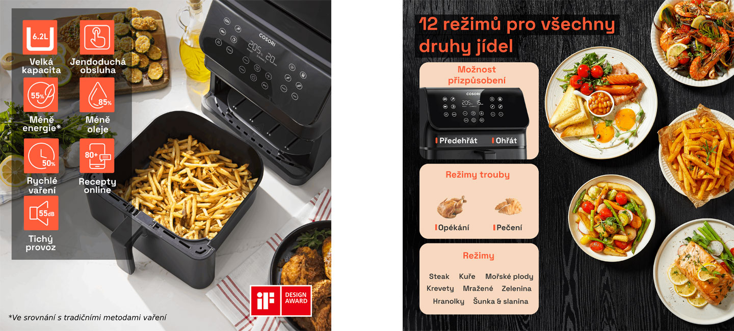 Cosori P651 Premium II Chef Edition 6,2l