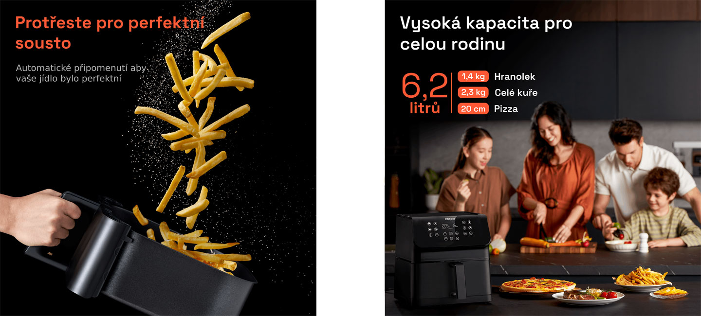 Cosori P651 Premium II Chef Edition 6,2l