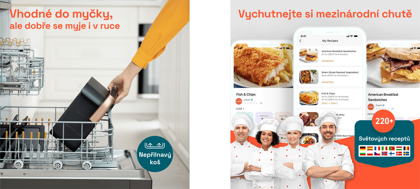 Cosori TF101S Dual Blaze TwinFry 10l