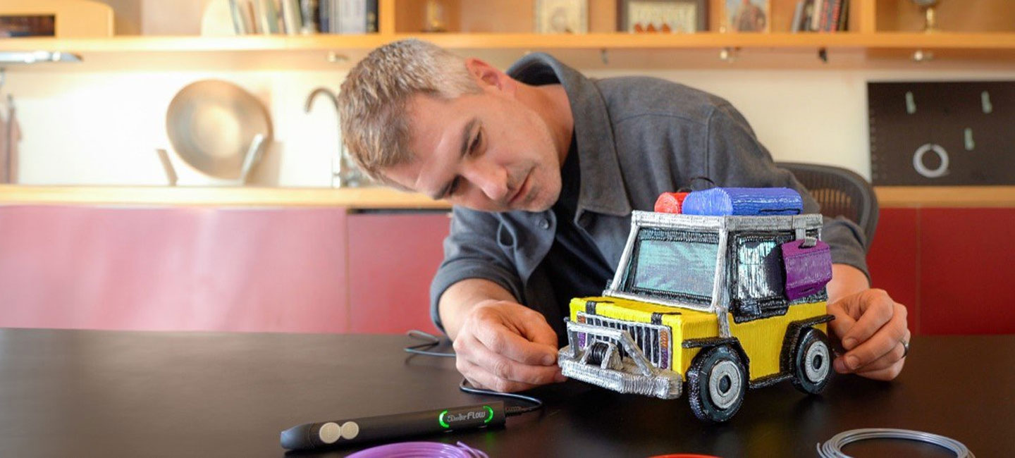 3Doodler 3D pero FLOW