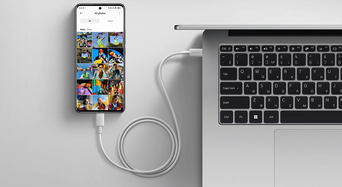 Xiaomi 6A Braided USB-C to USB-C Cable