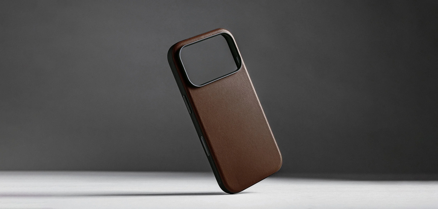 Nomad Modern Leather iPhone 17 series