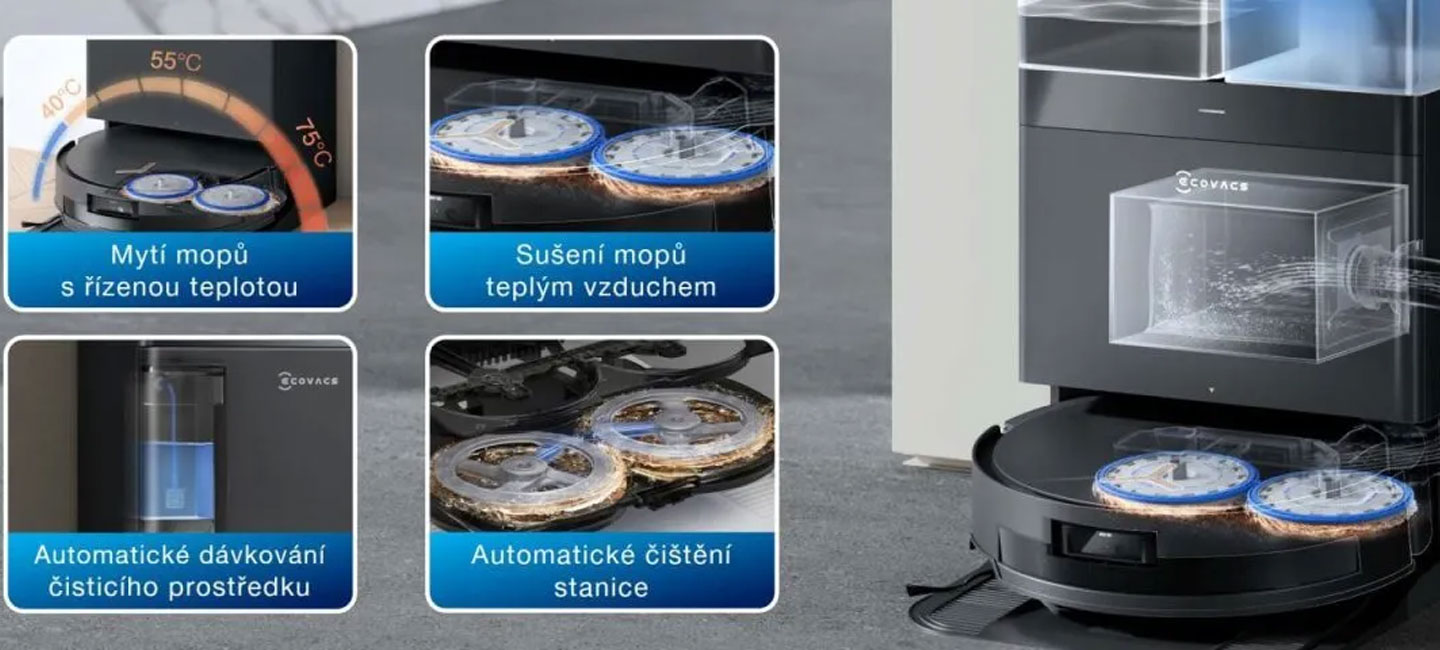 Ecovacs Deebot T50 Max Pro Omni 